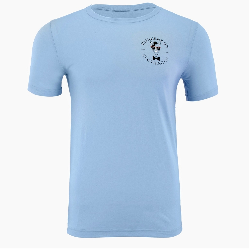 Blinkers On Clothing Co t-shirt blue